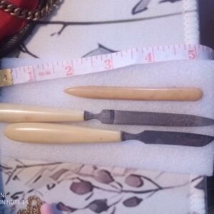 Vintage Bone Handle Knife Set